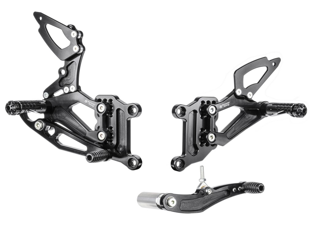 Bonamici Racing Aluminium Rearsets for the Yamaha YZF-R1S 2004-2006 Bonamici Racing Aluminium Rearsets for the Yamaha YZF-R1S 2004-2006